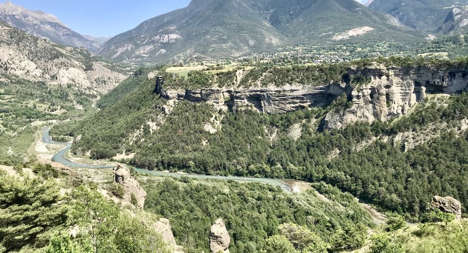 Franse Alpen in de zomer Franse Alpen in de zomer